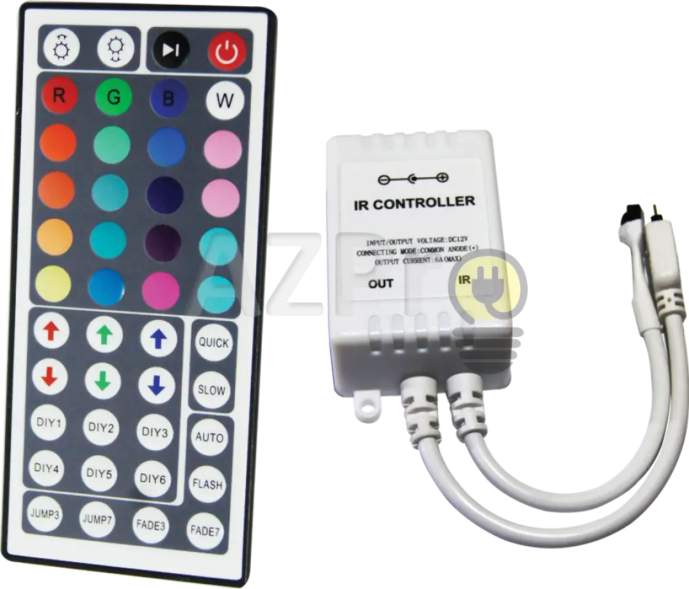 Controlador Para Tira Led Rgb Incluye Control Remoto Ledco Electrónica > Audio Equipos Escenario