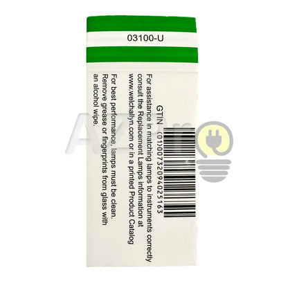 Foco 03100 Lampara Halogena 0.72a 3.5v para WA03100 Welch Allyn - Casa y jardín > Iluminación > Focos y reflectores