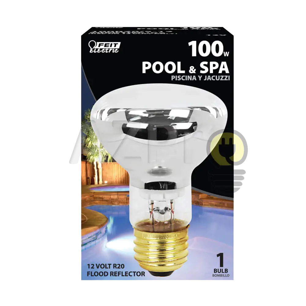 Foco 100R 20 S12 Lampara Incandescente 100W 12V Alberca Feit Casa Y Jardín > Iluminación Focos
