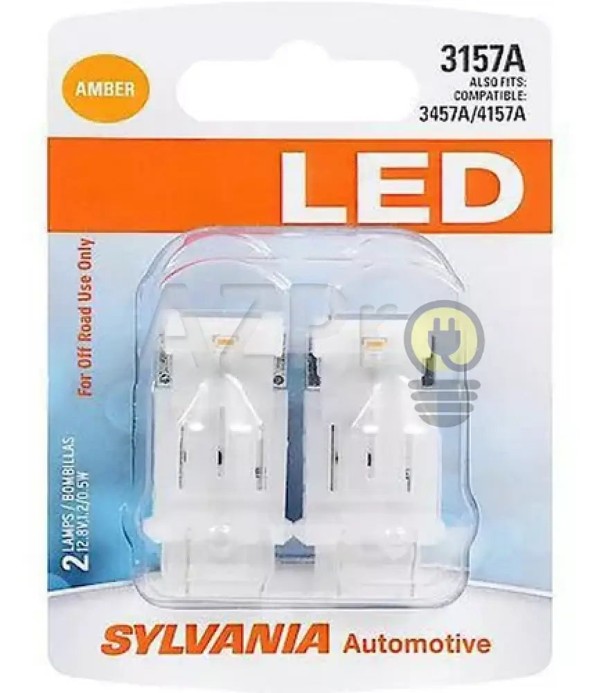 Foco 3157A - 3457 4157 Led Luz Ambar 1.2W 12.8V 2Pz Osram Casa Y Jardín > Iluminación Bombillas Con