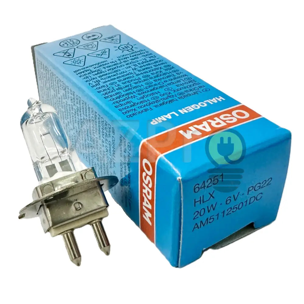 Foco 64251 Lampara Halogena 20w 6v Base Pg22 81184 Osram - Casa y jardín > Iluminación > Focos y reflectores