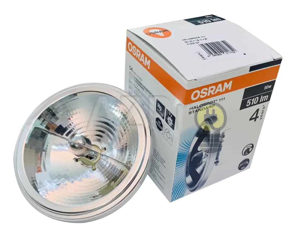 Foco Ar111 Lampara Halogena 50W 12V G53 85422 Osram Casa Y Jardín > Iluminación Focos Reflectores