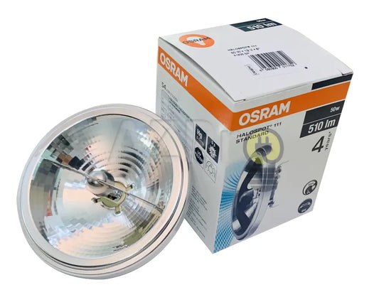 Foco Ar111 Lampara Halogena 50W 12V G53 85422 Osram Casa Y Jardín > Iluminación Focos Reflectores
