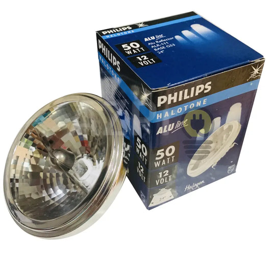 Foco Ar111 Lampara Halogena 50W 12V G53 Aluline Philips Casa Y Jardín > Iluminación Focos
