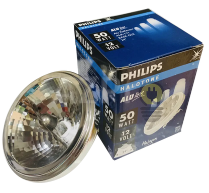 Foco Ar111 Lampara Halogena 50W 12V G53 Aluline Philips Casa Y Jardín > Iluminación Focos