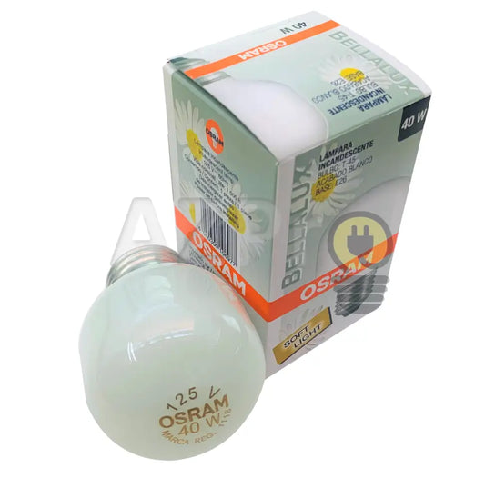 Foco Bellalux Lampara Incandescente 40W 125V E27 81839 Osram Casa Y Jardín > Iluminación Focos