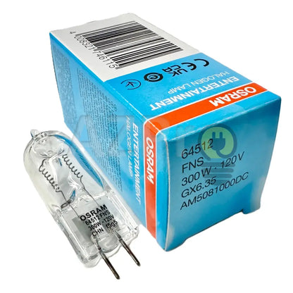 Foco Dra Lampara Halogena 300w 120v G6.3 58635 Osram - Casa y jardín > Iluminación > Focos y reflectores