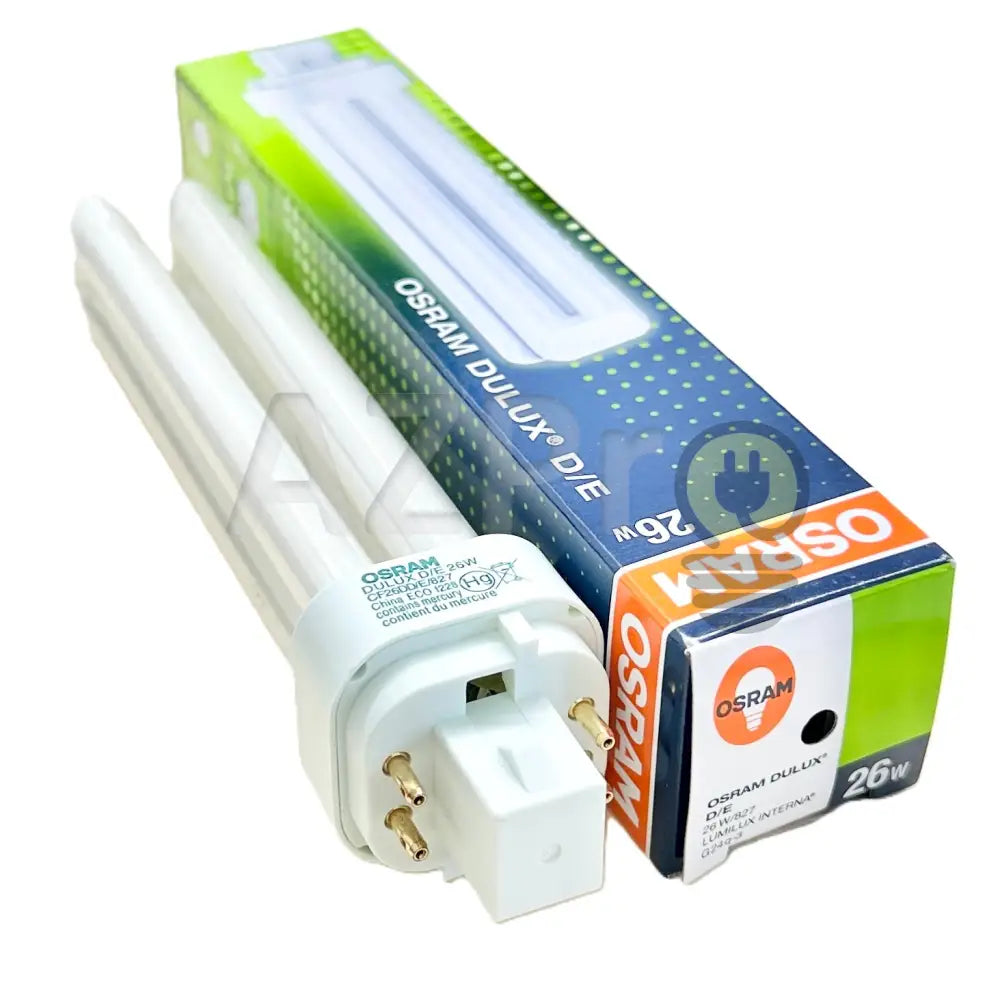 26w Foco Dulux D/E 26 Lampara Fluorescente 26w G24q-3 Blanco Calido 2700k ...
