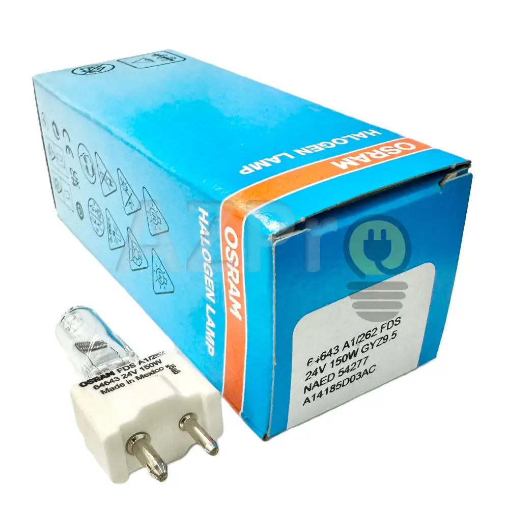 Foco Dze Lampara Halogena Fds 150w 24v Gz9.5 64643 Osram - Casa y jardín > Iluminación > Focos y reflectores