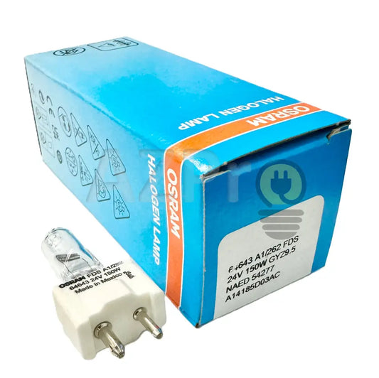 Foco Dze Lampara Halogena Fds 150w 24v Gz9.5 64643 Osram - Casa y jardín > Iluminación > Focos y reflectores