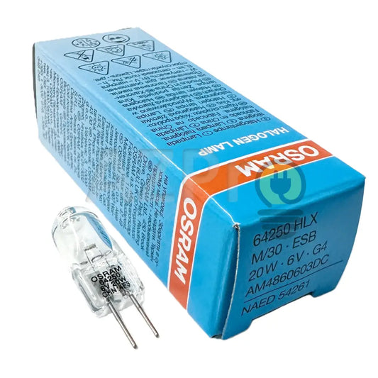 Foco Esb Lampara Halogena Hlx 64250 20w 6v G4 85836 Osram - Casa y jardín > Iluminación > Focos y reflectores