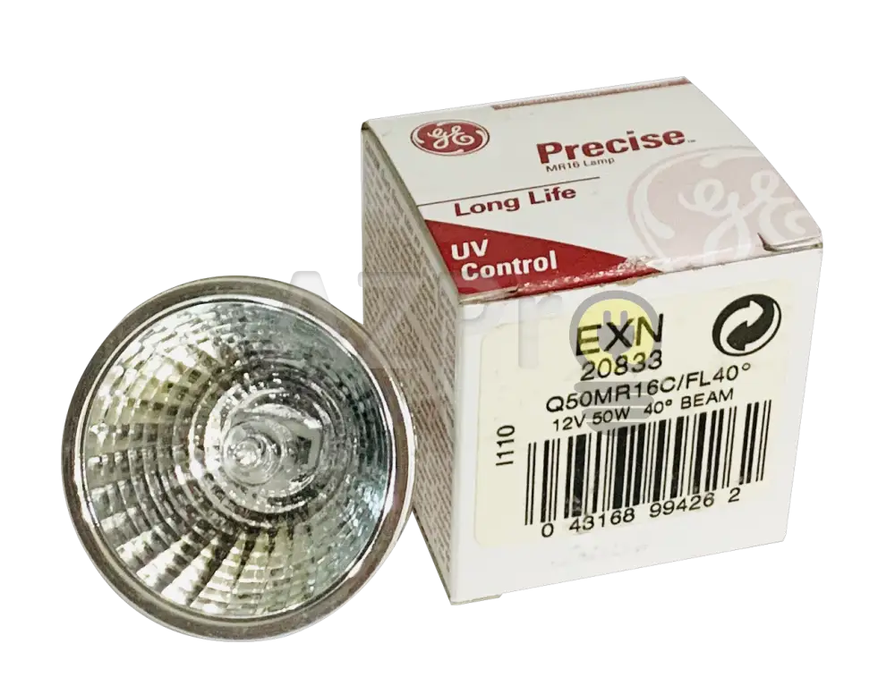 Foco Exn Lampara Halogena 50W 12V Gu5.3 Larga Vida 5000Hr Ge Casa Y Jardín > Iluminación Focos