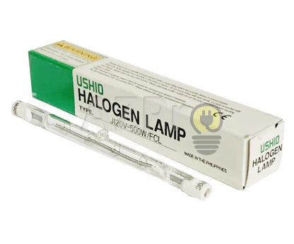 Foco Fcl Lampara Halogena 500W 120V R7S Ushio Casa Y Jardín > Iluminación Focos Reflectores