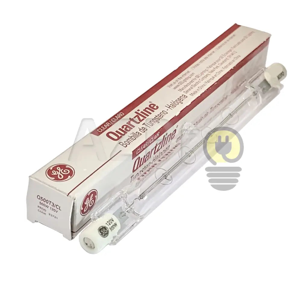 Foco Fcl Lampara Halogena 500W 120V R7S Q500T3 Ge Casa Y Jardín > Iluminación Focos Reflectores