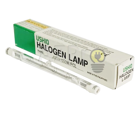 Foco Fcl Lampara Halogena 500W 120V R7S Ushio Casa Y Jardín > Iluminación Focos Reflectores