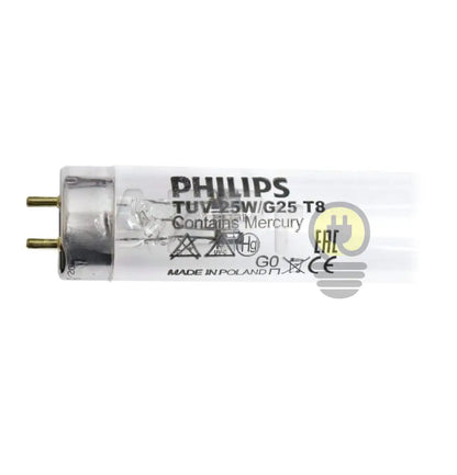 Foco Germicida Tuv25t8 Lampara Uv G25t8 25w G13 Philips Casa y jardín > Iluminación > Focos y reflectores