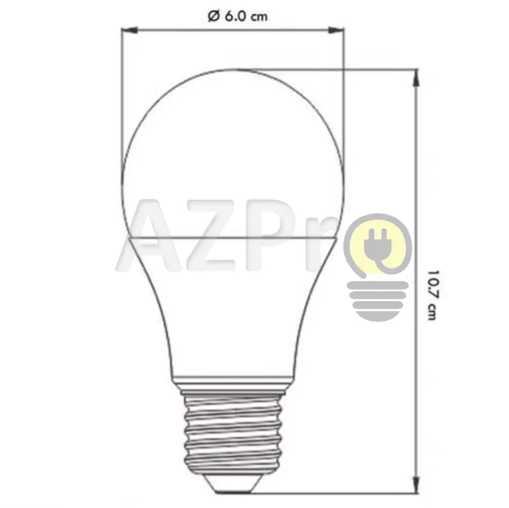 Foco Led Bulb 10W 120V Dimeable E27 A60 Ld-60 Ledco Casa Y Jardín > Iluminación Bombillas Con Diodos