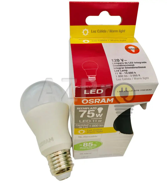 Foco Led Bulb 11W 120V Base E27 Blanco Calido 85935 Osram Casa Y Jardín > Iluminación Bombillas Con