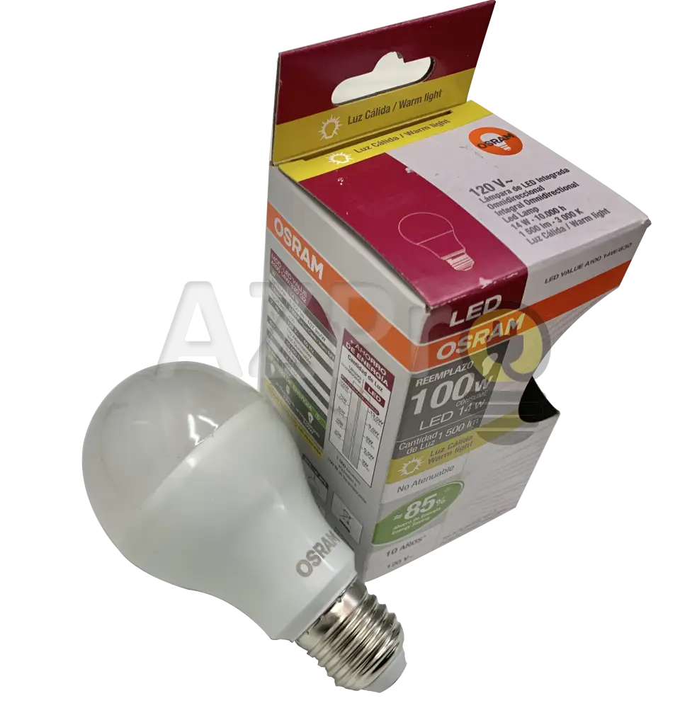 Foco Led Bulb 14W 120V Base E27 85937 85938 Osram Casa Y Jardín > Iluminación Bombillas Con Diodos