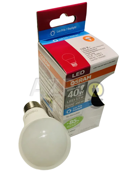 Foco Led Bulb 5.5W 120V Base E27 Blanco Calido 85931 Osram Casa Y Jardín > Iluminación Bombillas Con