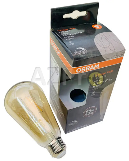 Foco Led Bulb Filamento Largo 4.5W 120V Dim Vintage Osram Casa Y Jardín > Iluminación Bombillas Con