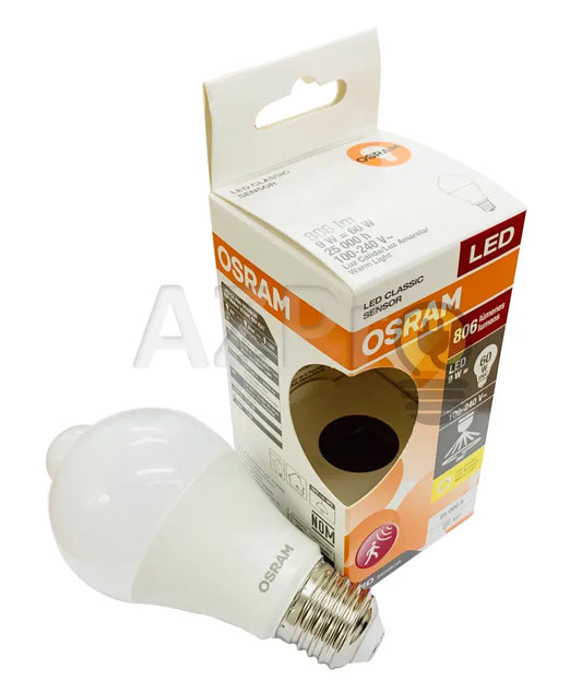 Foco Led Bulb Sensor Movimiento Detector 9W 100-240V Osram Casa Y Jardín > Iluminación Bombillas Con