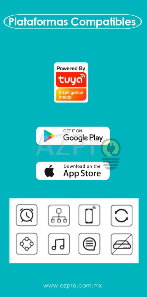 Foco Led Bulbo Inteligente 9W 120V Smart Bulb Rgb Wifi Azpro Casa Y Jardín > Iluminación Bombillas