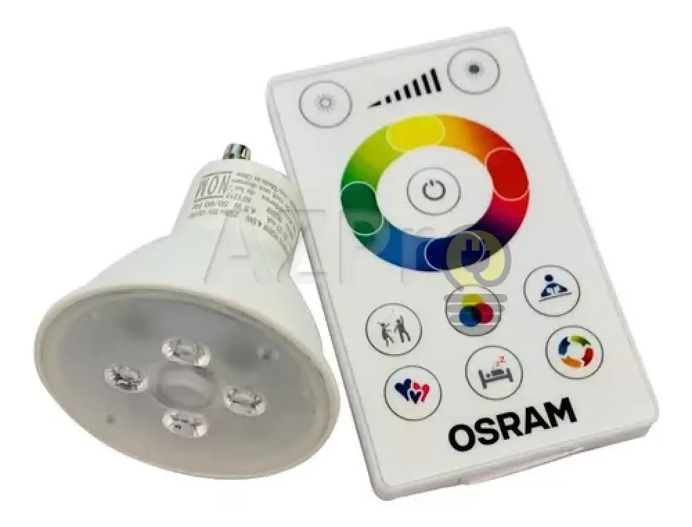 Foco Led Mr16 4.5W 120V Gu10 Rgb Y Control Osram Casa Jardín > Iluminación Bombillas Con Diodos Led