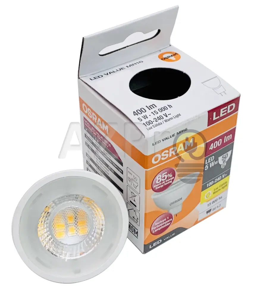 Foco Led Mr16 5W 100-240V 120V Gu5.3 36 Grados Frio Osram Casa Y Jardín > Iluminación Bombillas Con
