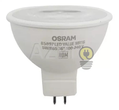 Foco Led Mr16 5W 100-240V 120V Gu5.3 36 Grados Frio Osram Casa Y Jardín > Iluminación Bombillas Con