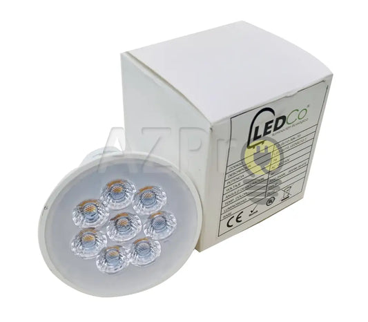 Foco Led Mr16 7W 120V Gu10 Blanco Calido 38 Grados Ld-Gu10 Ledco Casa Y Jardín > Iluminación