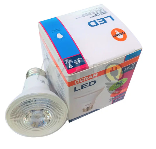 Foco Led Par 20 6W 120V E27 40Grados Atenuable Dimeable Osram Casa Y Jardín > Iluminación Bombillas