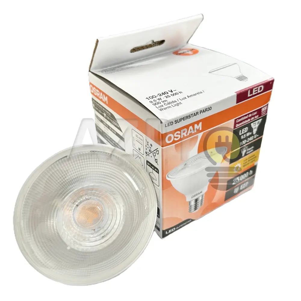 Foco Led Par 30 9.5W 100 - 240V E27 25º Blanco Calido 2 700K Ledvance Osram Casa Y Jardín >