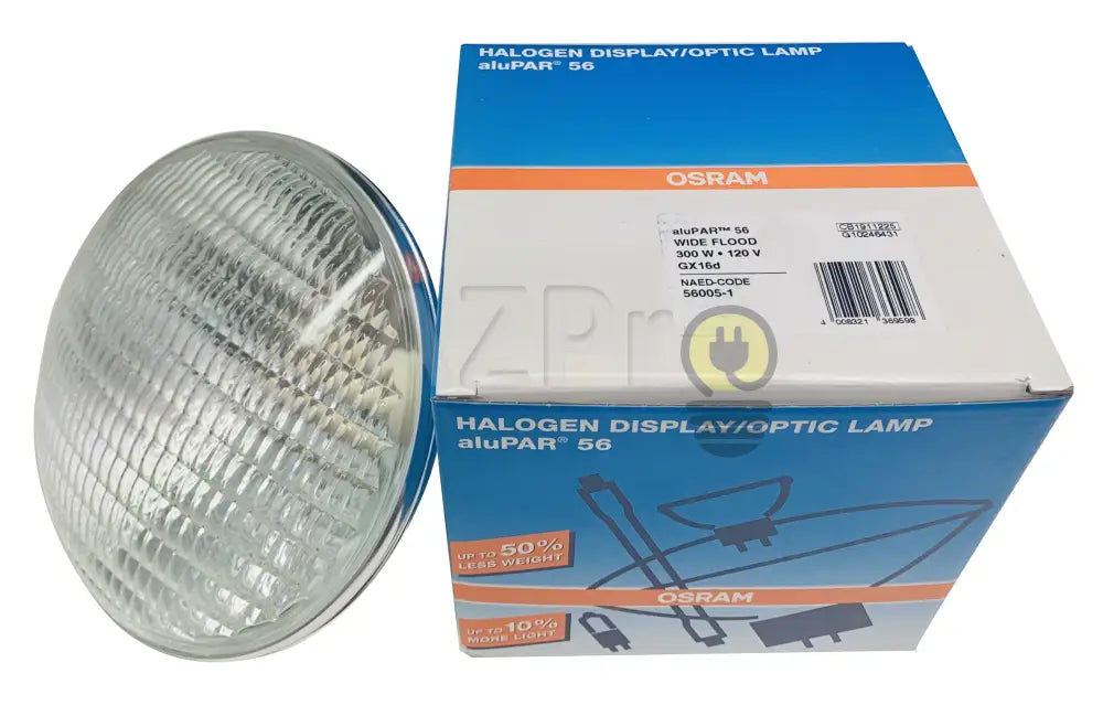 Foco Par56 Lampara Halogena 300W 120V Gx16D 56005 Osram Casa Y Jardín > Iluminación Focos