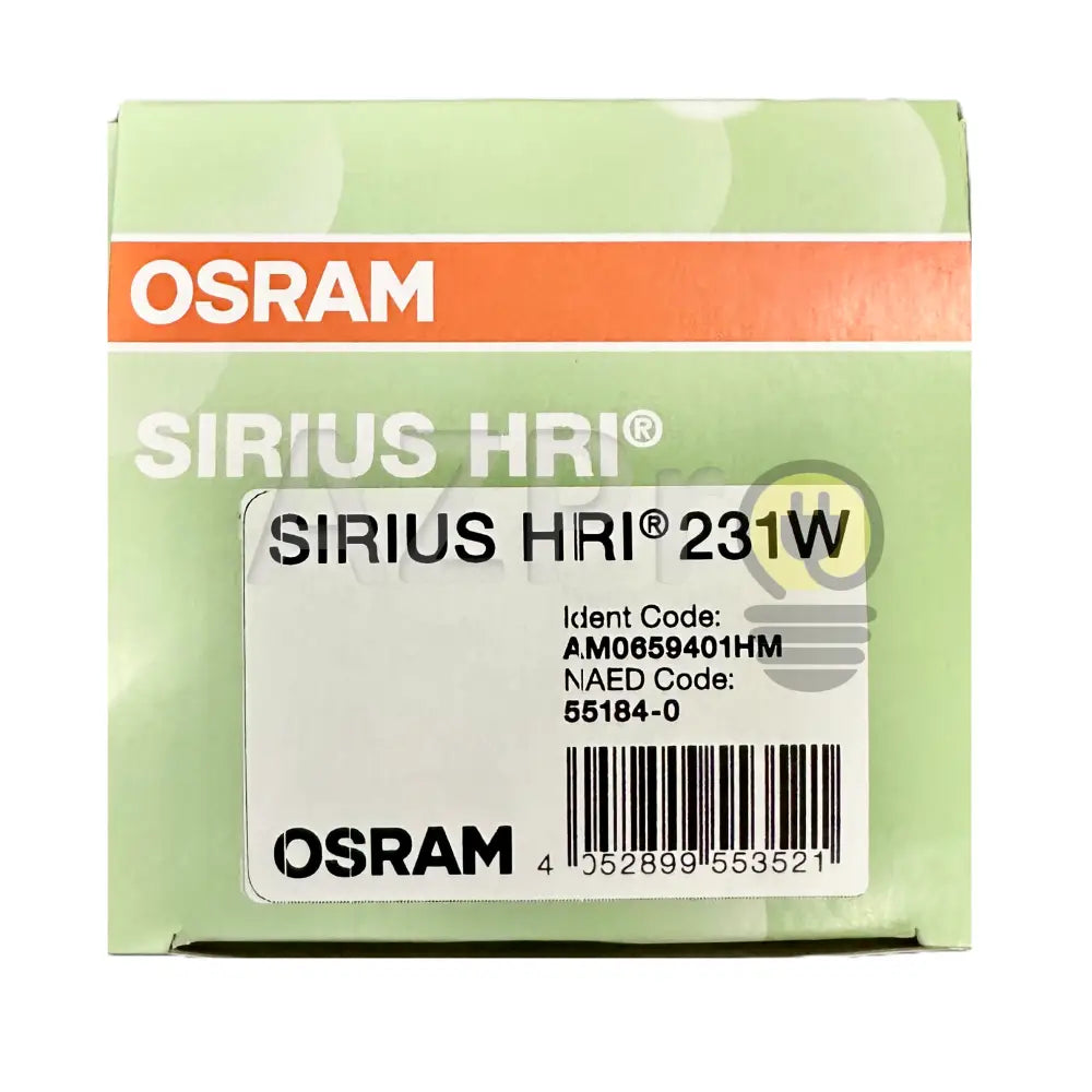 Foco Sirius Hri 231 Lampara Descarga 231w 70v Beam 55184 Osram Casa y jardín > Iluminación > Focos y reflectores