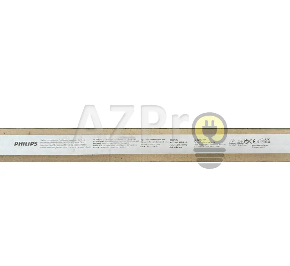 Foco Tl80-10r Lampara Fluorescente Uv 80w G13 F80T12 Philips - Casa y jardín > Iluminación > Focos y reflectores
