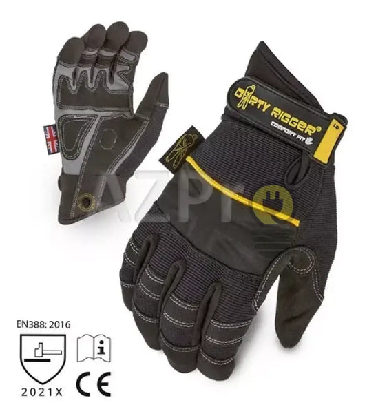 Guantes Uso Rudo Comfort Fit Original 5 Dedos M Dirty Rigger Electrónica > Audio Equipos Para