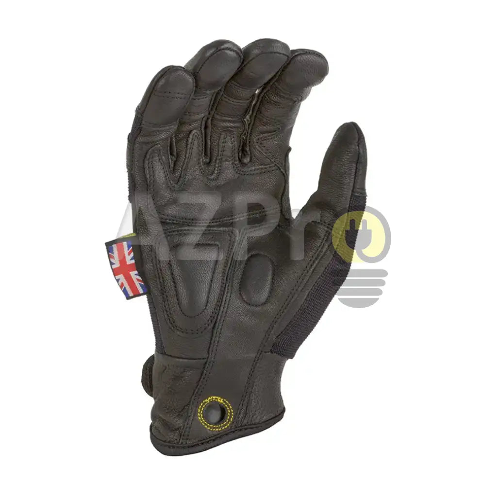 Guantes Uso Rudo Cuero Leather Grip Full Hand M Dirty Rigger Electrónica > Audio Equipos Para