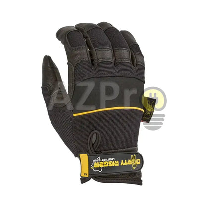 Guantes Uso Rudo Cuero Leather Grip Full Hand M Dirty Rigger Electrónica > Audio Equipos Para