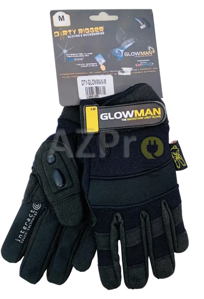 Guantes Uso Rudo Glowman Con Luz Led M Dirty Rigger Electrónica > Audio Equipos Para Escenario