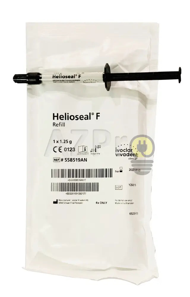 Helioseal F Refill Sellador De Fisuras 1.25Gr Ivoclar Economía E Industria > Productos Médicos