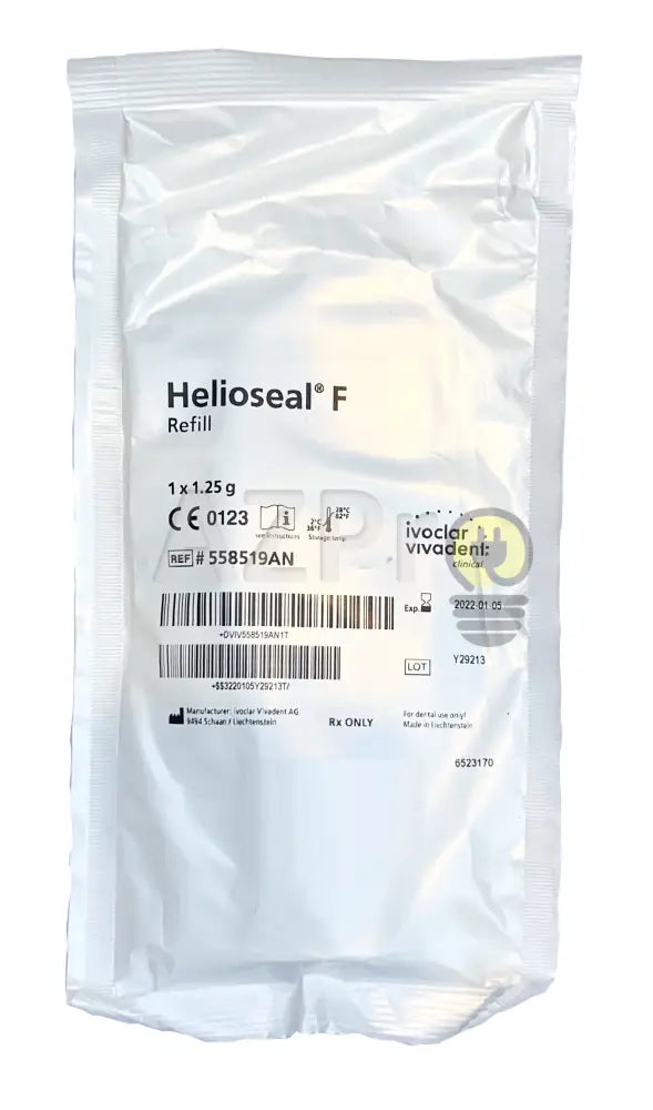 Helioseal F Refill Sellador De Fisuras 1.25Gr Ivoclar Economía E Industria > Productos Médicos