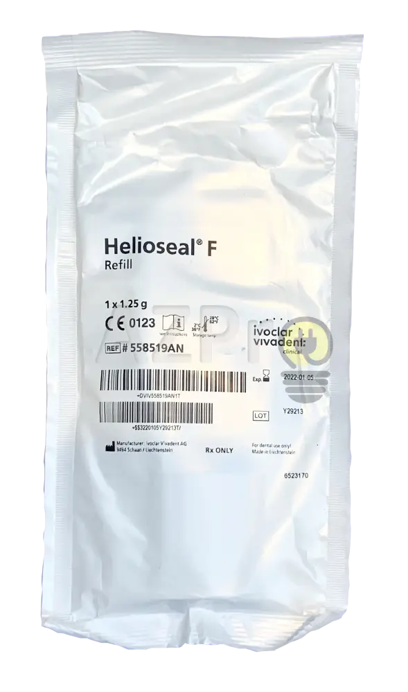 Helioseal F Refill Sellador De Fisuras 1.25Gr Ivoclar Economía E Industria > Productos Médicos