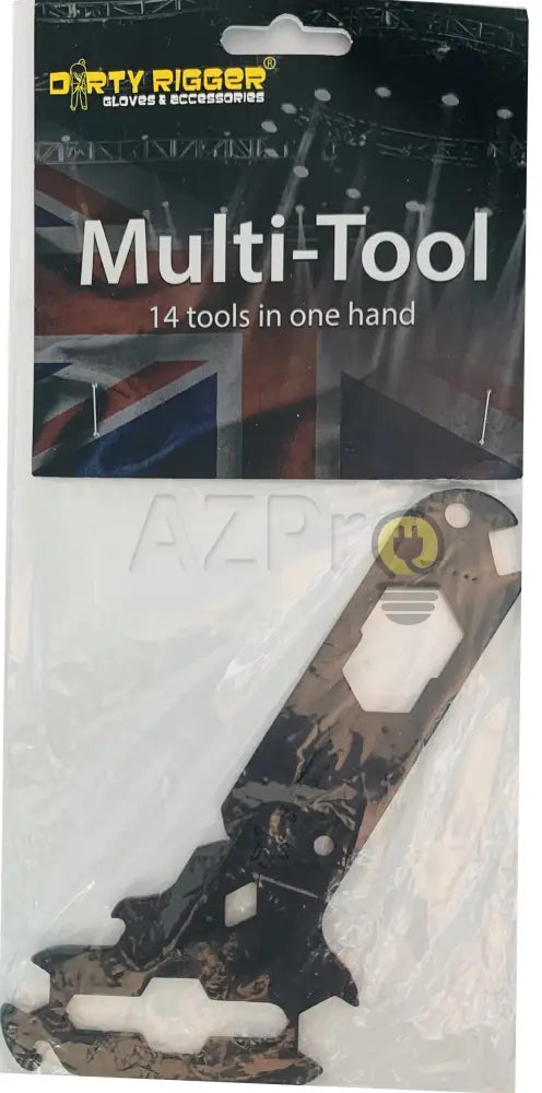 Llave Multi Herramienta 14 Usos Acero Dirty Rigger Electrónica > Audio Equipos Para Escenario