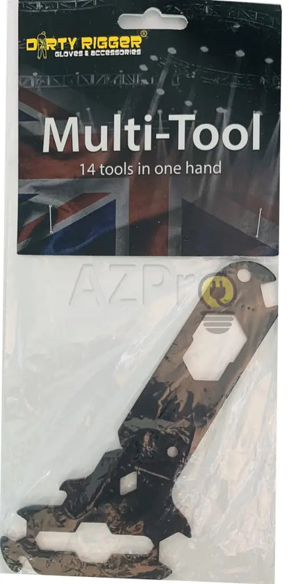 Llave Multi Herramienta 14 Usos Acero Dirty Rigger Electrónica > Audio Equipos Para Escenario