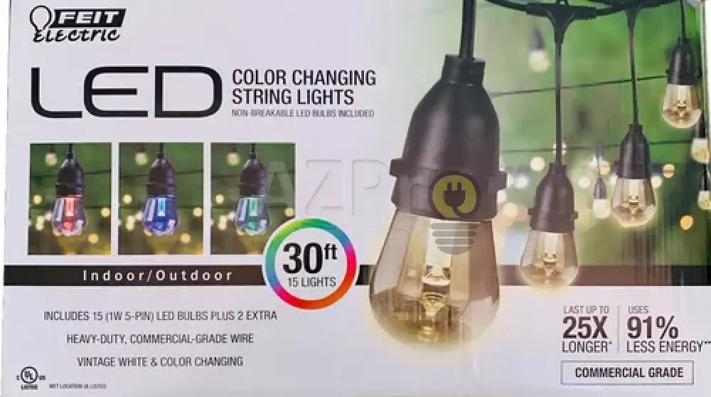 Luces Serie Led Exterior Guirnalda String Lights Vintage Rgb Feit Casa Y Jardín > Iluminación