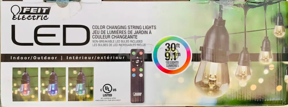 Luces Serie Led Exterior Guirnalda String Lights Vintage Rgb Feit Casa Y Jardín > Iluminación