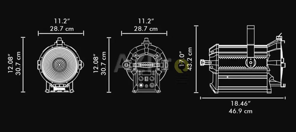 Luminaria Led Fresnel Vegalux 200Hp 7’ Daylight Fluotec Casa Y Jardín > Iluminación Bombillas