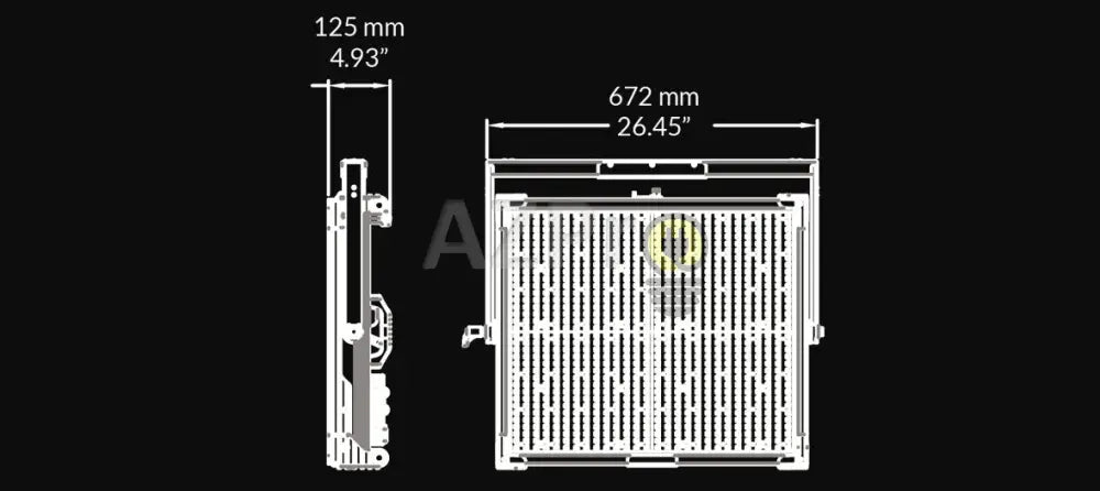 Luminaria Led Panel Cinelight C200Q Quad Rgbww Fluotec Casa Y Jardín > Iluminación Bombillas Con