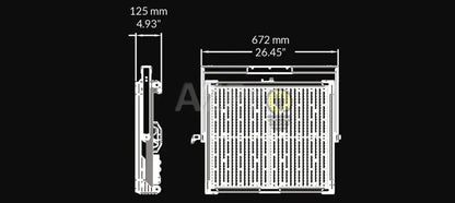 Luminaria Led Panel Cinelight C200Q Quad Rgbww Fluotec Casa Y Jardín > Iluminación Bombillas Con